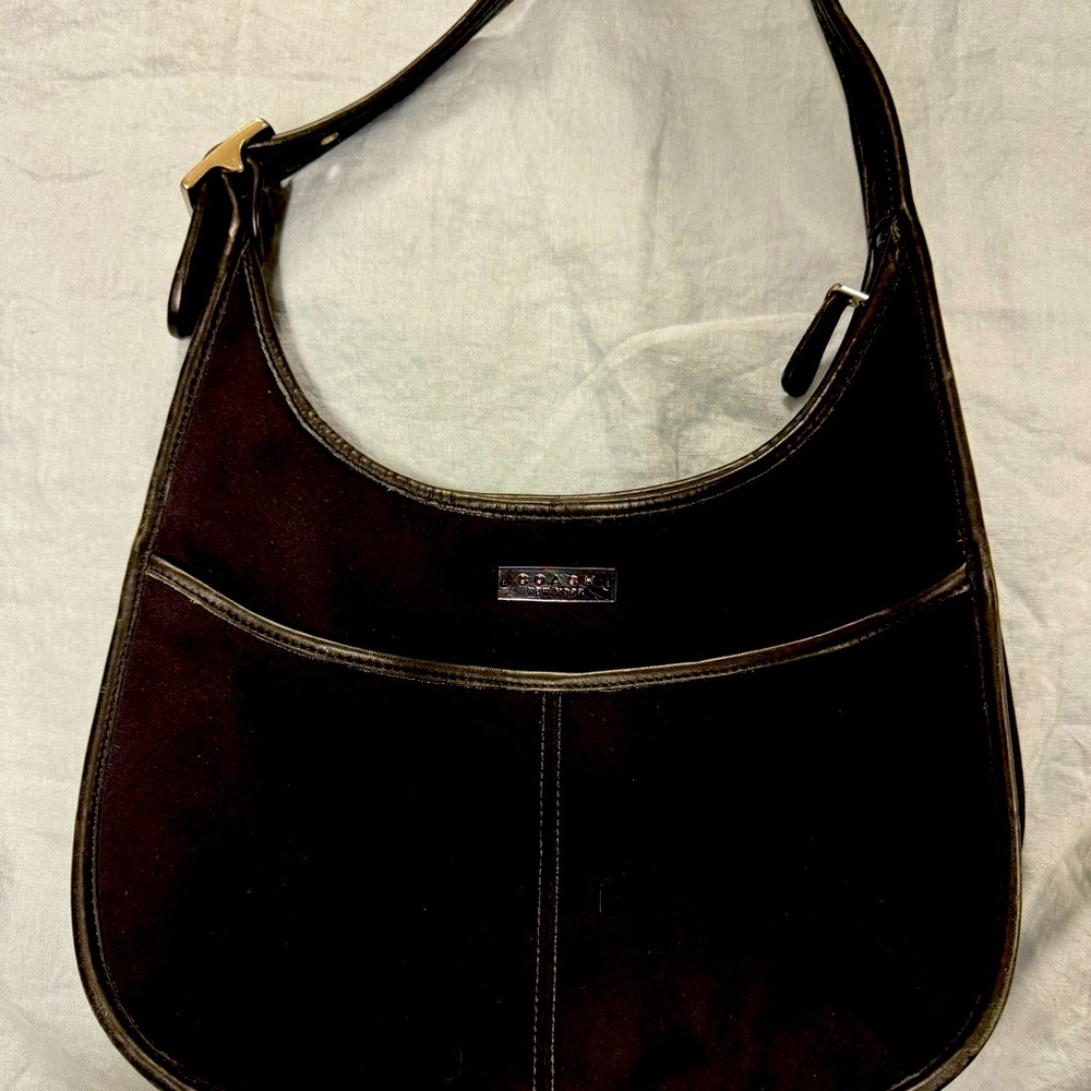 🔥 VINTAGE COACH NEW YORK PURSE - RARE 6203 / NEOPRENE LEATHER